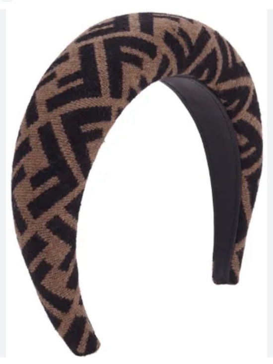 Accessories - NWOT FENDI ICONIC FF ZUCCA LOGO PATTERN HEADBAND